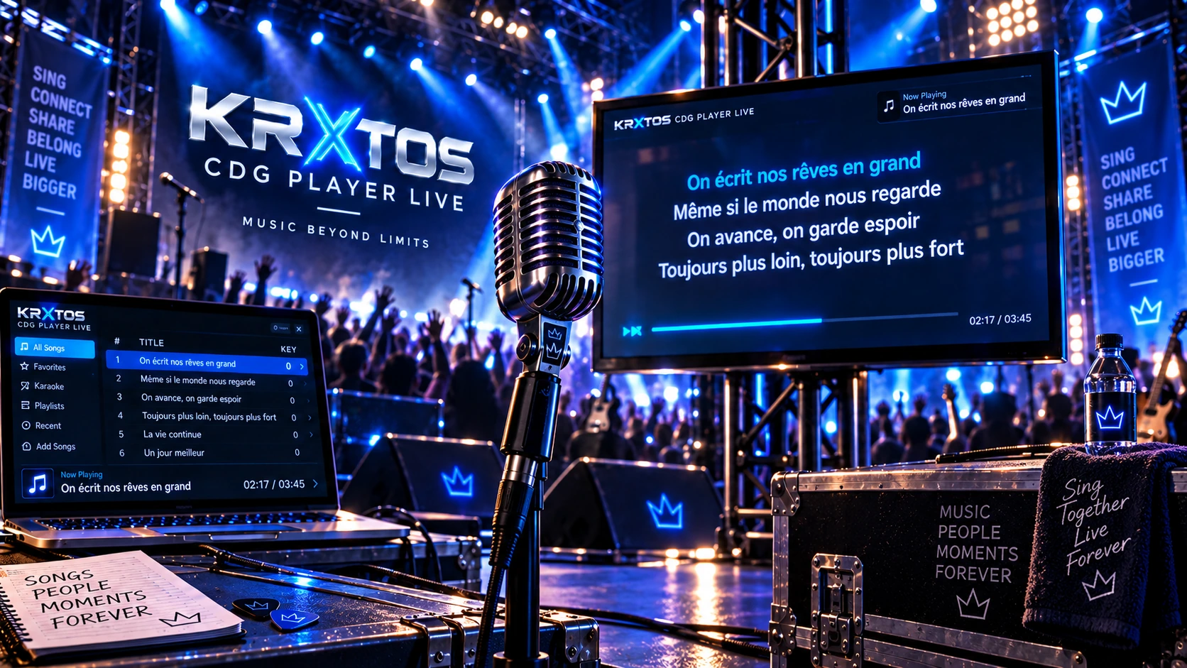 KRXTOS CDG Player Live